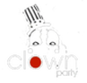 Logo Clown party
